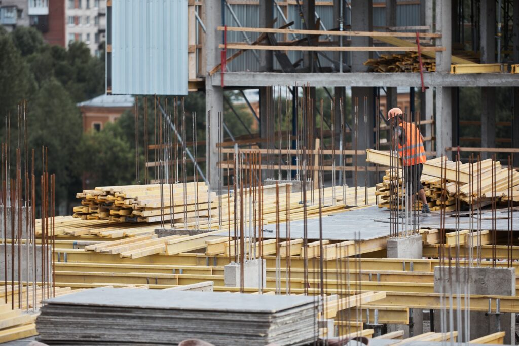 High Rise Construction Site